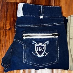 Navy Blue Equestrian Breeches